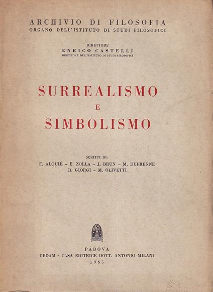 Surrealismo e Simbolismo - copertina