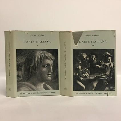 L' arte italiana - André Chastel - copertina