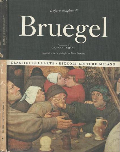 L' opera completa di Bruegel - Giovanni Arpino - copertina