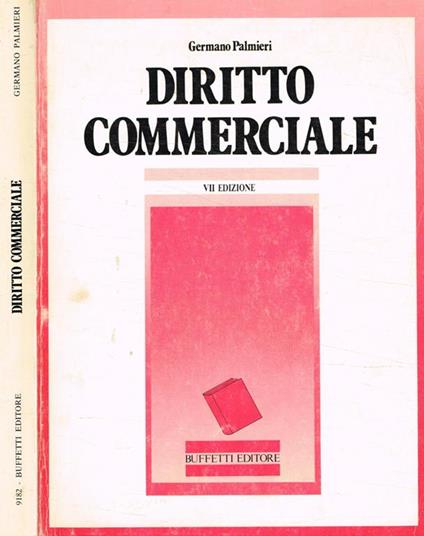 Diritto commerciale - copertina