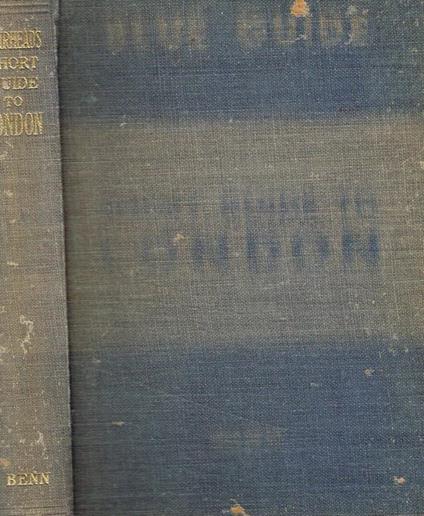 Short guide to London - copertina