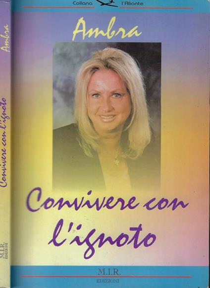 Convivere con l'ignoto - Ambra - copertina