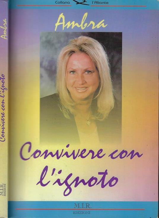 Convivere con l'ignoto - Ambra - copertina