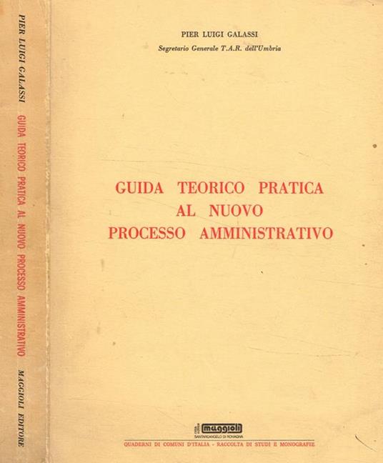 Guida teorico pratica al nuovo processo amministrativo - copertina