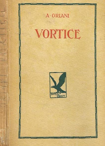 Vortice - Alfredo Oriani - copertina