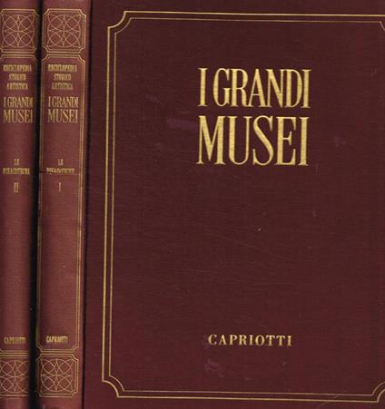 I grandi musei vol.1, 2 - copertina