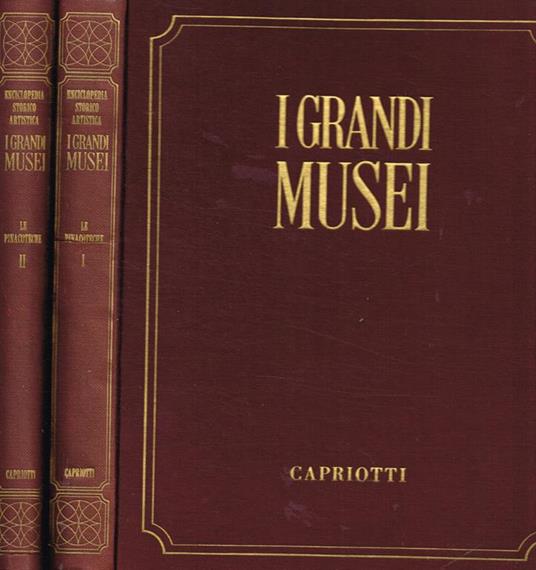 I grandi musei vol.1, 2 - copertina