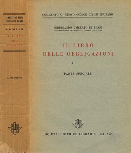 Il libro delle obbligazioni - copertina