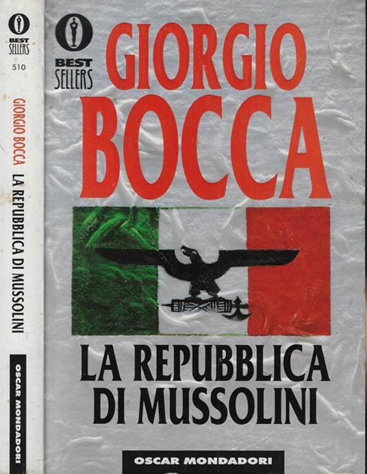 La repubblica di Mussolini - Giorgio Bocca - copertina