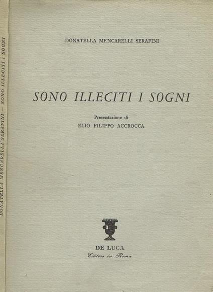 Sono illeciti i sogni - copertina