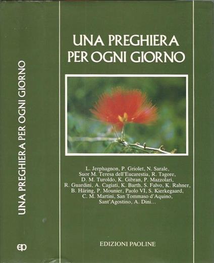 Una preghiera per ogni giorno - copertina