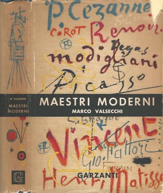 Maestri moderni - Marco Valsecchi - copertina