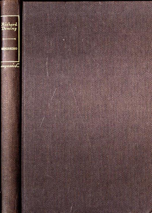 Benissimo - Richard Deming - copertina