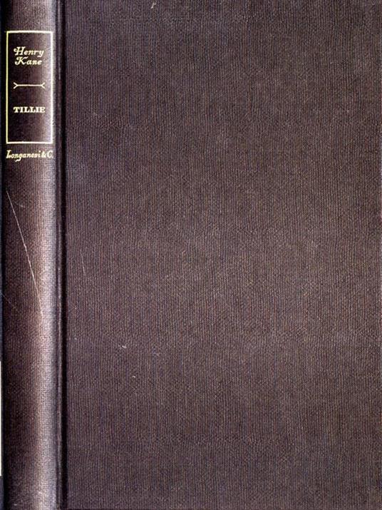 Tillie - Henry Kane - copertina