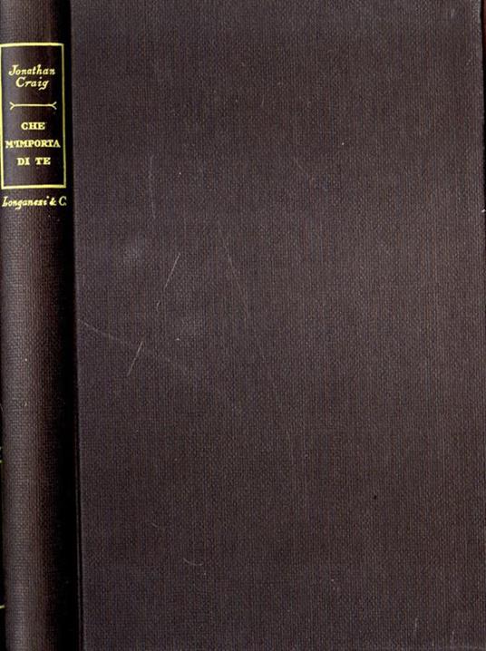Che m' importa di te - Jonathan Craig - copertina