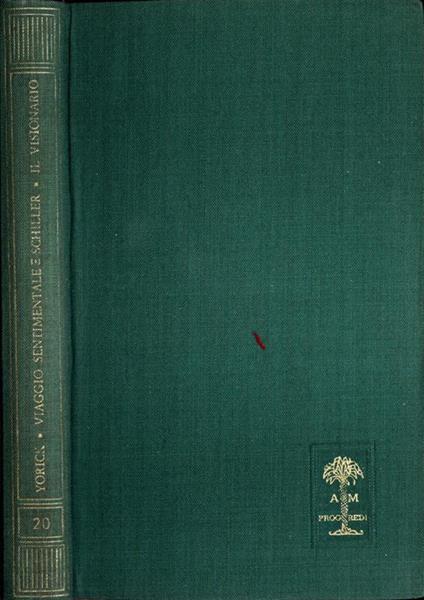 Viaggio sentimentale - Yorick - copertina