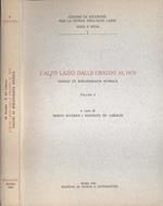 L' Alto Lazio dalle origini al 1870 Vol. I