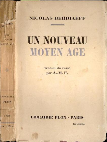 Un nouveau moyen age - copertina
