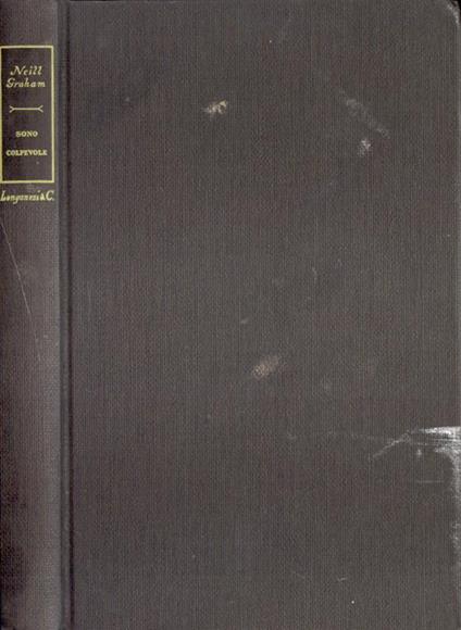 Sono colpevole - Neill Graham - copertina