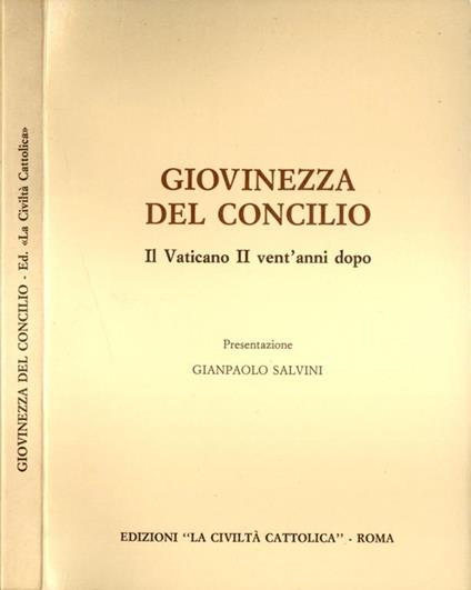 Giovinezza del Concilio - copertina