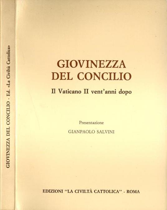 Giovinezza del Concilio - copertina