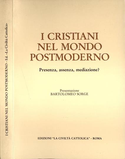 I cristiani nel mondo postmoderno - copertina