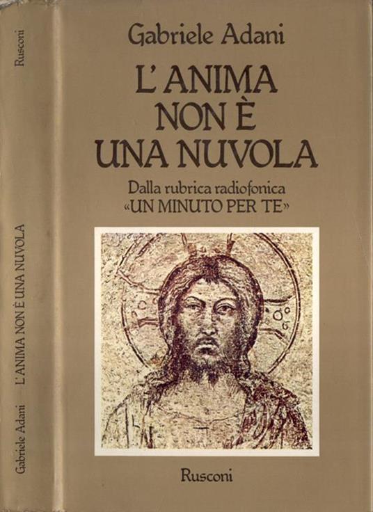 L' anima non è una nuvola - Gabriele Adani - copertina