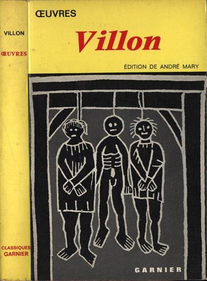 Oeuvres - François Villon - copertina