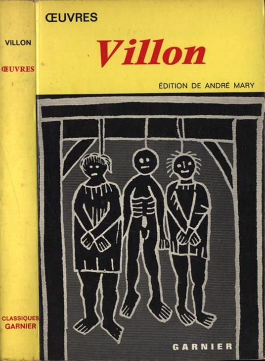 Oeuvres - François Villon - copertina