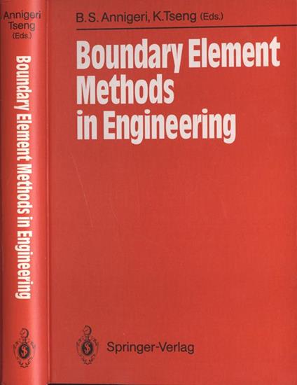 Boundary element methods in engineering - copertina