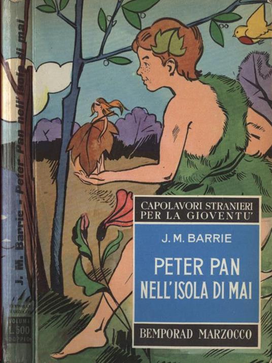 Peter Pan nell' Isola di Mai - copertina