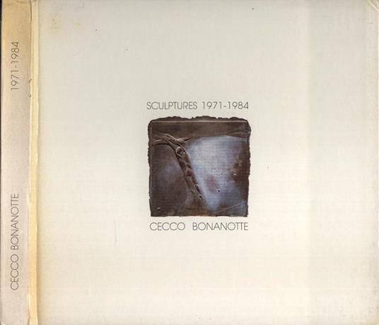 Sculptures 1971 - 1984 - copertina