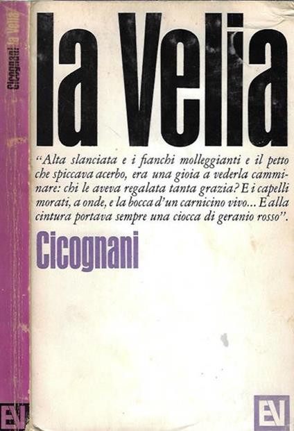 La velia - Bruno Cicognani - copertina