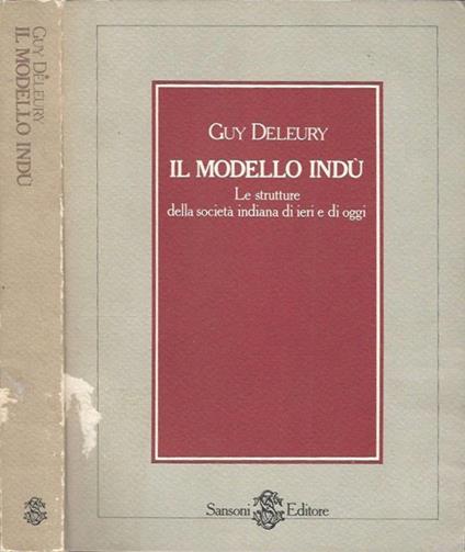 Il modello indù - Guy Deleury - copertina