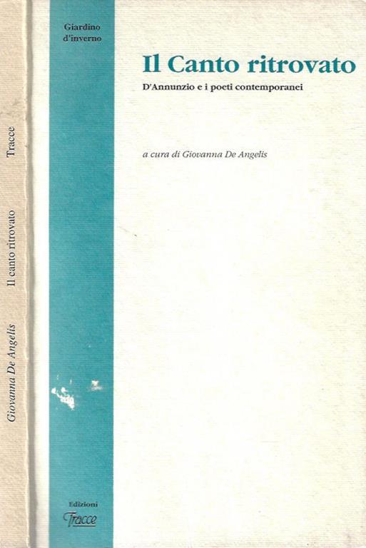 Il Canto ritrovato - copertina