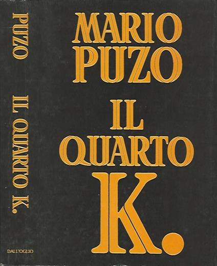 Il quarto K - Mario Puzo - copertina