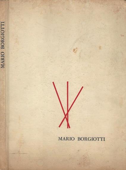 Mario Borgiotti - copertina