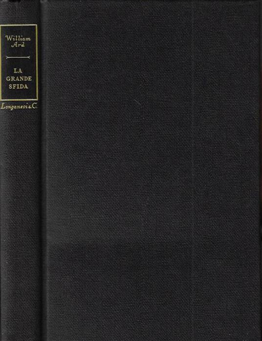 La grande sfida - William Hardy - copertina