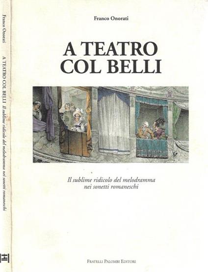 A teatro col Belli - Franco Onorati - copertina