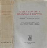 Orientamenti pedagogici e didattici per la preparazione ai concorsi magistrali e per direttori didattici