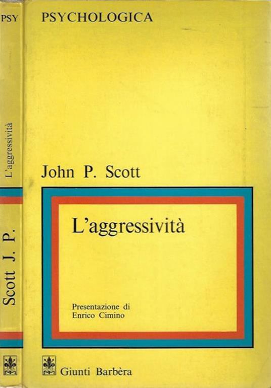 L' aggressività - John Scott - copertina
