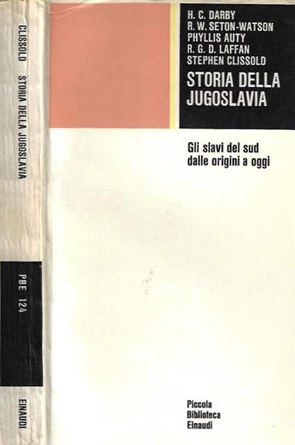 Storia della Jugoslavia - copertina