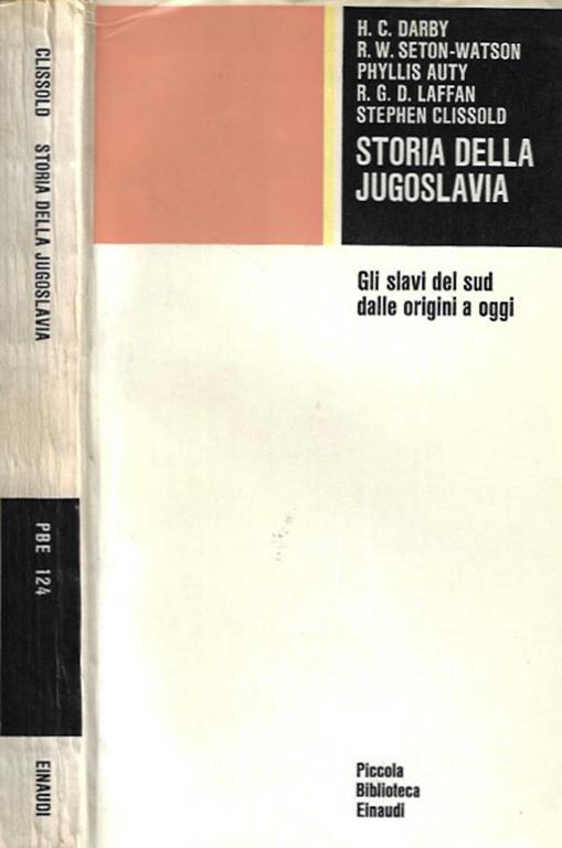 Storia della Jugoslavia - copertina