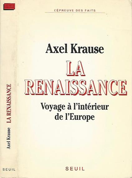 La renaissance - copertina