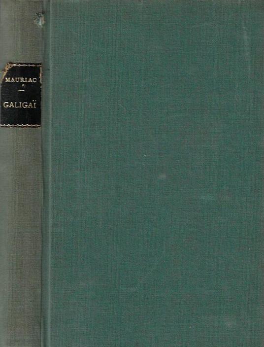 Galigai - François Mauriac - copertina