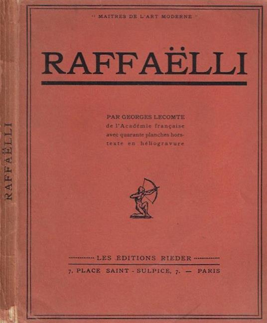 Raffaelli - copertina