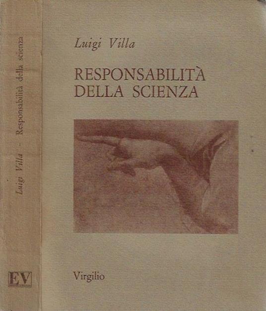 Responsabilità della scienza - Luigi Villa - copertina