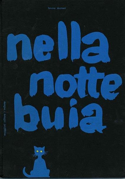 Nella notte buia - Bruno Munari - copertina