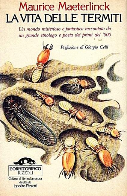 La vita delle termiti - Maurice Maeterlinck - copertina