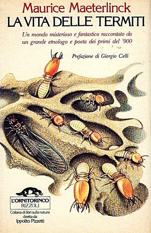 La vita delle termiti - Maurice Maeterlinck - copertina